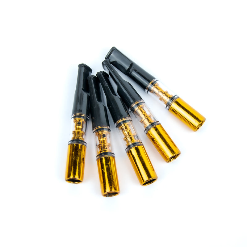 Kit 5 Piteiras Transparente Reutilizável Filtro Lavável