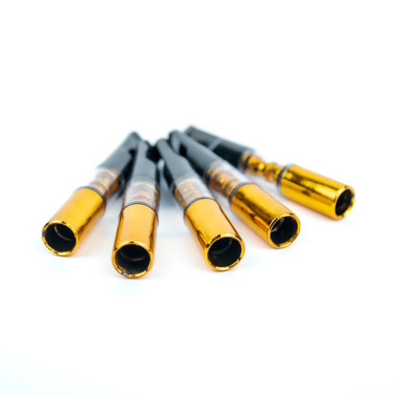 Kit 5 Piteiras Transparente Reutilizável Filtro Lavável