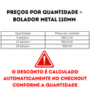 Bolador Enrolador De Cigarros Metal 110mm Automático Resistente Seda Tabacaria Headshop Papel Longo King Size