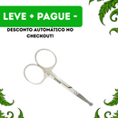 Tesoura De Aço Inox Com Ponta Arredondada Segura Resistente Portátil Multiuso Higiene Tabacaria Acessório Corte Preciso
