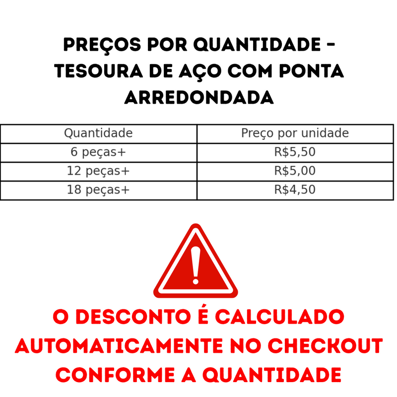 Tesoura De Aço Inox Com Ponta Arredondada Segura Resistente Portátil Multiuso Higiene Tabacaria Acessório Corte Preciso