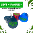 Dichavador De Metal 40mm 4 Partes Com Logo Monkey Kush + Tela Peneira + Pá Kief Compacto Resistente Tabacaria Headshop