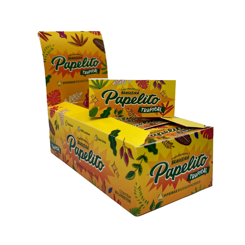 Piteira Papelito Tropical Tradicional 24PC/CX