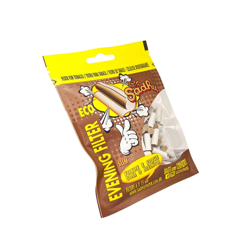Filtro De Celulose Sadhu Evening Eco Slim 10PC/CX
