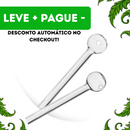 Pipe de Vidro 10cm para Dab Rosin BHO Óleos e Extrações Puras Fumador Headshop