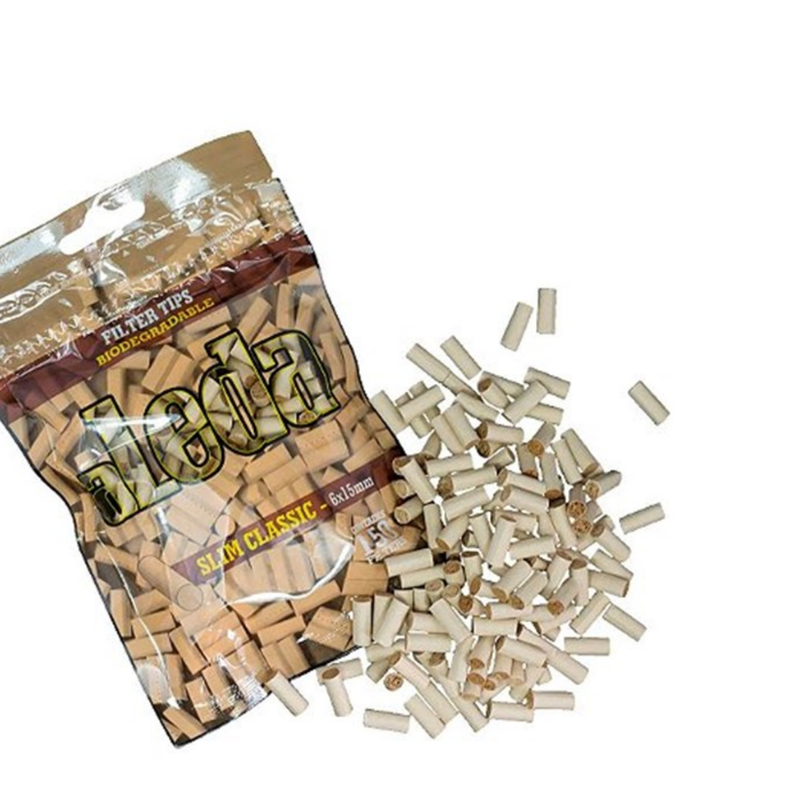 Filtro aLeda Biodegradável Slim Classic 10PC/CX