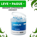 Pote com 100 Piteiras Redutor + Adaptadores para Cigarro Fino 0,6mm