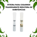 Piteira Para Cigarros Transparente Redutora De Substâncias Filtro Portátil Tabacaria Headshop Fumar Saúde Reutilizável