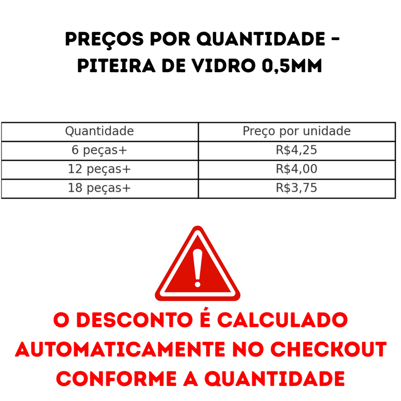 Piteira De Vidro 0,5mm Reutilizável Transparente Resistente Higiene Conforto Tabacaria Headshop Acessório Cigarro Fumar