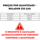 Bolador Automático Zig Zag Transparente Acrílico 110mm Tabacaria Cigarro Seda Fumo