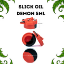 Slick Oil Demon Silicone 5ml Pote Reutilizável Estilizado Resistente Portátil Tabacaria Headshop Armazenamento Óleo Extrato