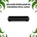 Bolador Enrolador De Cigarros Metal 110mm Automático Resistente Seda Tabacaria Headshop Papel Longo King Size