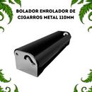Bolador Enrolador De Cigarros Metal 110mm Automático Resistente Seda Tabacaria Headshop Papel Longo King Size