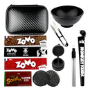 Kit Case Seda De Vidro Dichavador Cuia Tubete Slick