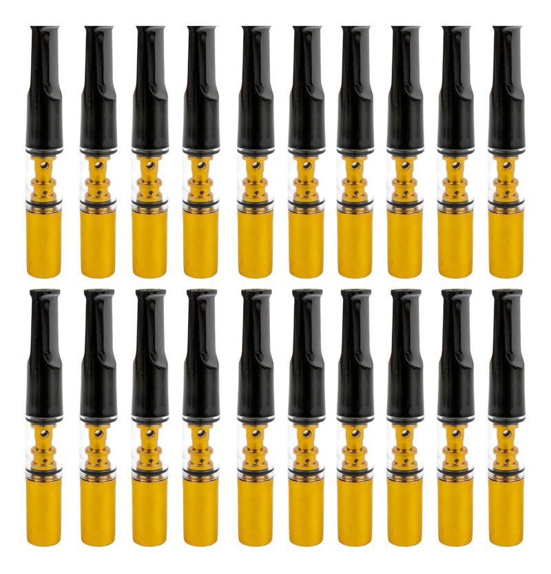 Kit 20 Piteiras Transparente Reutilizável Filtro Lavável