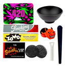 Kit Bandeja Fumar Dichavador Cuia Seda Piteira Slick Mocó