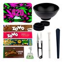 Kit Bandeja Tesoura Tubete Seda Piteira Cuia Silicone Slick