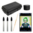 Kit Case + 3 Seda De Vidro Zip Lock Slick Silicone Pilão