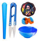 Kit Cuia 50mm + Slick De Silicone Dichavador Tubete Tesoura