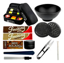 Kit Fumo Bolsa Senha Seda Cuia Slick Seda De Vidro Tubete