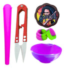 Kit Cuia 50mm + Slick De Silicone Dichavador Tubete Tesoura