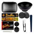 Kit Case Dichavador Fumo Tabacaria Seda Cuia Slick + Tubete