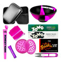 Kit Case Slick Seda Zomo Piteira Vidro Tesoura Tubete Cuia