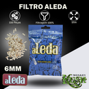 Kit Bolador Enrolador Dichavador Seda Filtro Aleda Adesivo