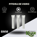Kit Bandeja Fumo Seda Longa Piteira Slick Cuia Pit De Vidro
