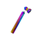 Cachimbo Fumo Metal Pipe Arco-íris C/ Dichavador + Tela