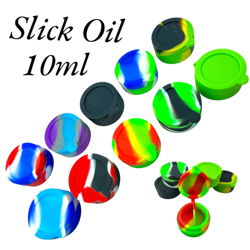 Slick 10ml Silicone 2 Divisórias Anti Queima Não Gruda