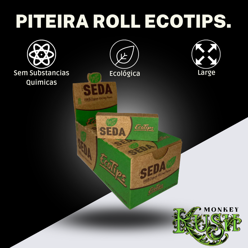 Kit Fumo Seda Dichavador Tubete Tesoura Cuia Adesivo Piteira