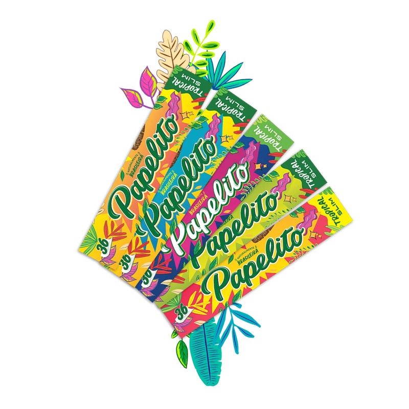 Seda Papelito Tropical King Size Slim 50PC/CX