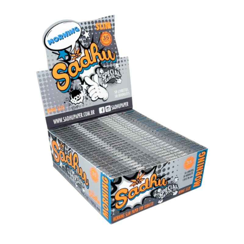 Seda Sadhu King Size Morning Prata Slim 50PC/CX