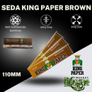 Kit Fumo Seda Bolador Manual Metal Ajustável 11cm Piteira