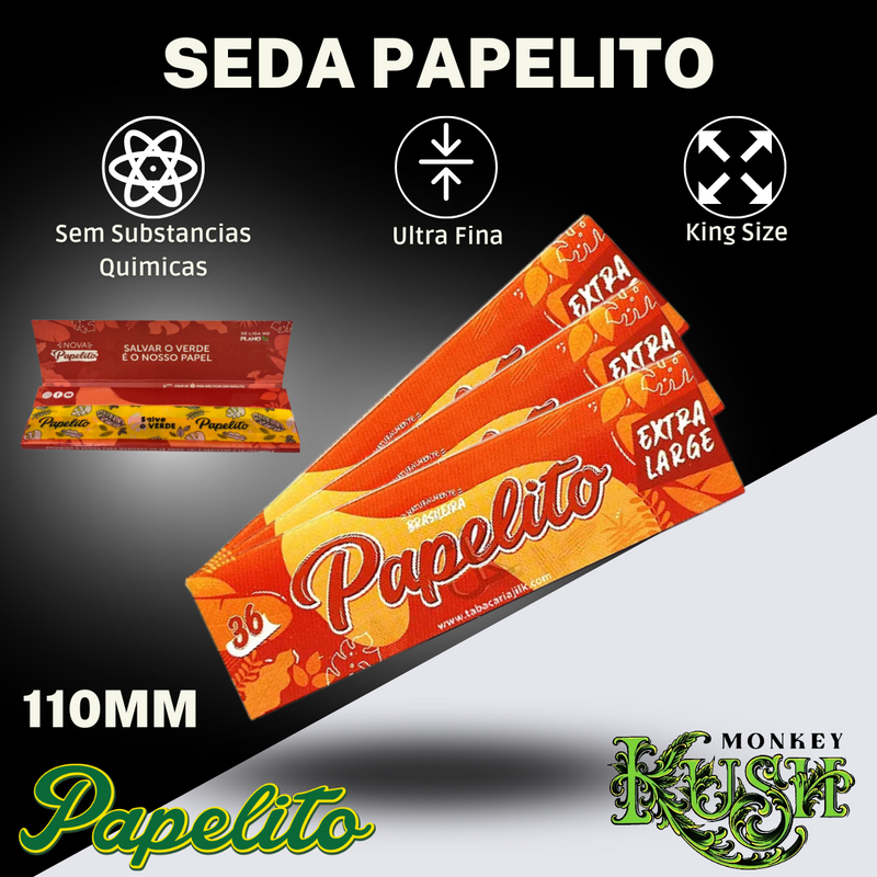 Kit Fumo Case Seda Piteira De Vidro Bolador Dichavador Mocó