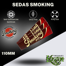 Kit Case Fumo Seda Tesoura Piteira Cuia Porta Cigarros