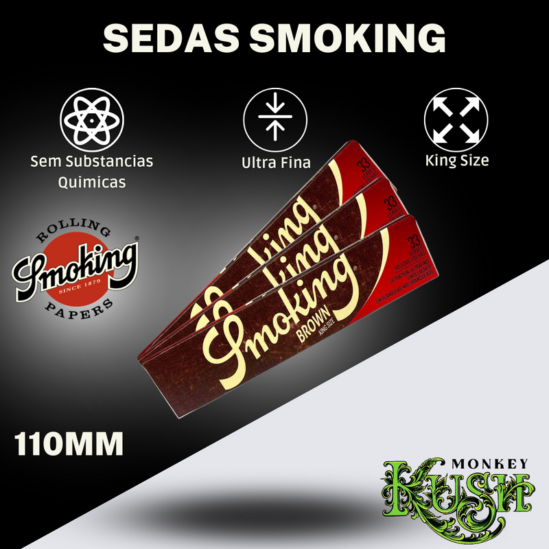 Kit Case Fumo Seda Tesoura Piteira Cuia Porta Cigarros