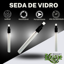 Kit Case Seda De Vidro Dichavador Cuia Tubete Slick