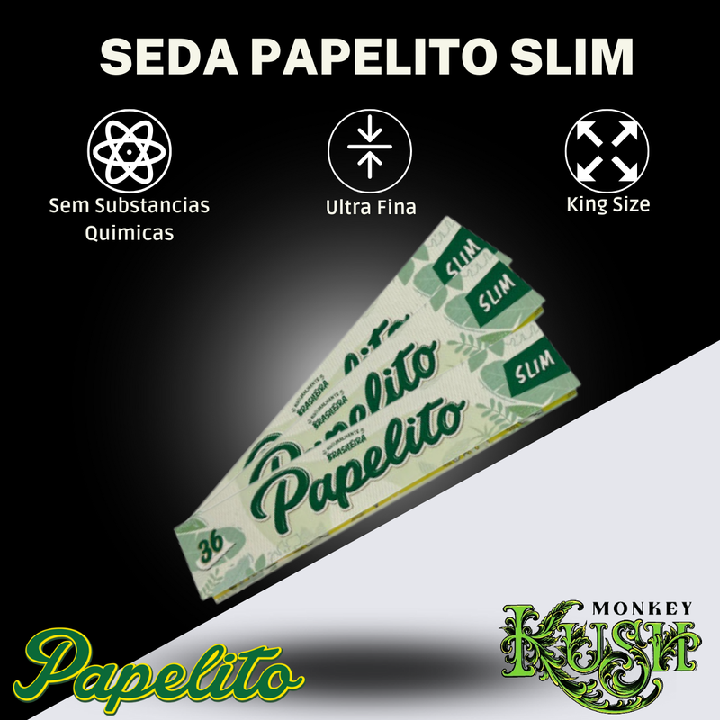 Kit Fumo Cuia Slick De Silicone Seda Tubete Piteira Tesoura