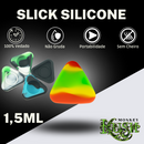 Kit 2 Cuia + Slick De Silicone Tubete Mocó Tesoura Dobravél