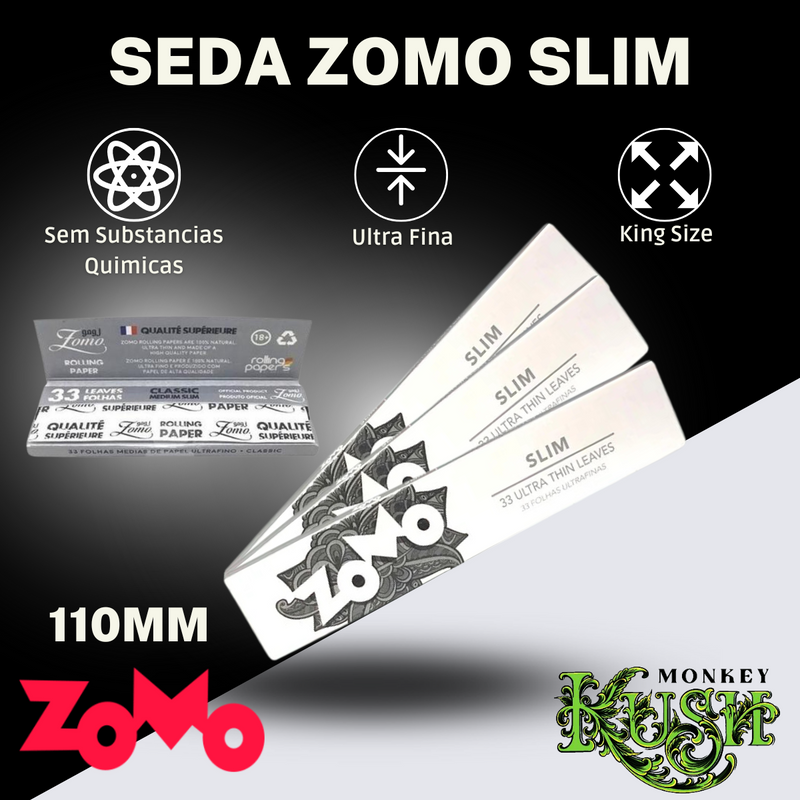 Kit Fumo Case Sedas Piteiras Filtro Aleda Tubete Slick Cuia