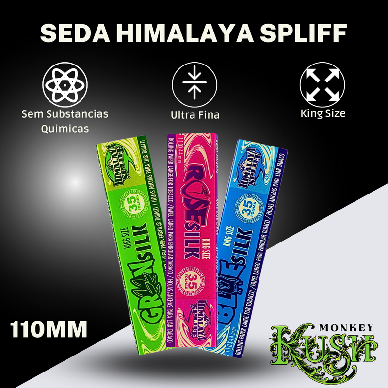 Kit Fumo Case Dichavador Seda Tesoura Tubete Slick Piteira